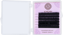 Черные ресницы Enigma, 6 линий, 13-16 D+ 0.05
