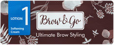 Состав для стайлинга бровей №1 Brow&Go Softening Cream, саше 1 мл 0