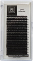 Черно-белые омбре ресницы Barbara, 16 линий, микс 7-15