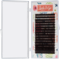 Коричневые ресницы Lash&Go Эспрессо, микс L 0.10 6-13