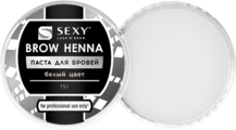 Паста для бровей Sexy brow henna, белый цвет, 15 г