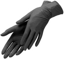 Перчатки нитрил, текстурированные, неопудр., черные 1 пар