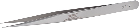 Пинцет изогнутый Vetus ST-12