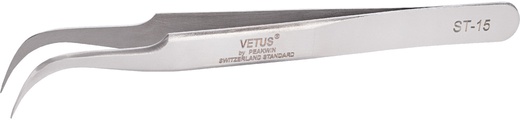Пинцет изогнутый Vetus ST-15