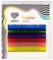 Ресницы палитра Multicolor Lovely MINI, 6 линий 12 D 0.10