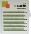 Ресницы LASH ME Air, СВЕТЛО-БИРЮЗОВЫЙ, 6 лент 7-12 D 0.10