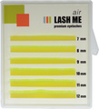 Ресницы LASH ME Air, ЖЕЛТЫЙ, 6 лент 7-12 D 0.10