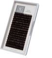 Темно-коричневые ресницы Горький шоколад BARBARA, отдельные длины C 0.07 10