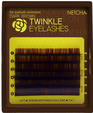 Коричневые ресницы Neicha Тwinkle mini mix