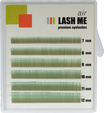 Ресницы LASH ME Air, СВЕТЛО-БИРЮЗОВЫЙ, 6 лент 7-12 C 0.10