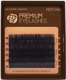 Черные ресницы Neicha Premium MINI MIX B-C (0.06/0.12/0.15), L(0.07)