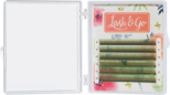 Светло-зеленые ресницы Lash&Go, микс, 6 линий