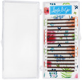 Черные ресницы Lash&Go 2D, микс, 16 линий C 0.07 6-12