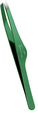Пинцет для бровей (ручная заточка) FreiAVIVER, зеленый