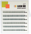 Ресницы LASH ME Air, W-тип, отдельные длины, 6 лент