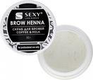 Скраб для бровей Sexy Brow Henna, аромат кофе с молоком, 30 г