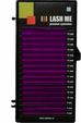 Фиолетовые ресницы LASH ME, микс
