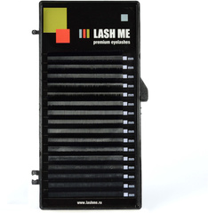 Черные ресницы LASH ME, отдельные длины(B, C, D /0.15/0.18/0.20) 0