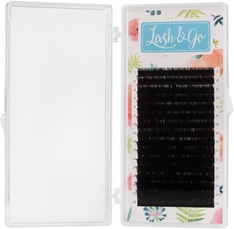 Черные ресницы Lash&Go, 16 линий, 06 C 0.12 0