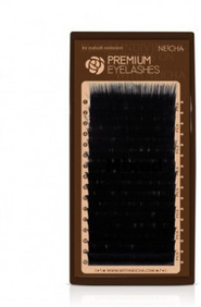 Черные ресницы Neicha Premium, микс B 0.10 6-14 0