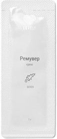 Крем-ремувер Lovely с ароматом алоэ, 1 гр 0