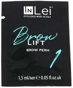 Перманентный состав для бровей Inlei Brow Lift 1, саше 0