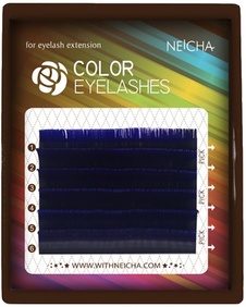 Ресницы Neicha mini-mix Dark-blue (темно-синий) 0
