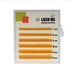 Ресницы LASH ME Air, ОРАНЖЕВЫЙ, 6 лент 7-12 D 0.10 0