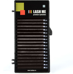 Коричневые ресницы Lash me, отдельные длины 14 D 0.15 0