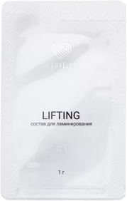 Состав для ламинирования Lovely Solution №1 Lifting в саше, 1г 0